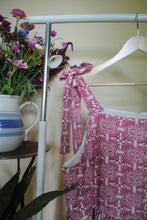 Load image into Gallery viewer, Garden Smock *Maroon Bloom*