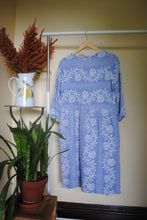 Load image into Gallery viewer, Indoor Cat Dress *Blue Softie*