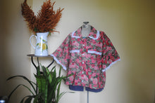 Load image into Gallery viewer, Lesiure Top *Pink Floral* L/XL
