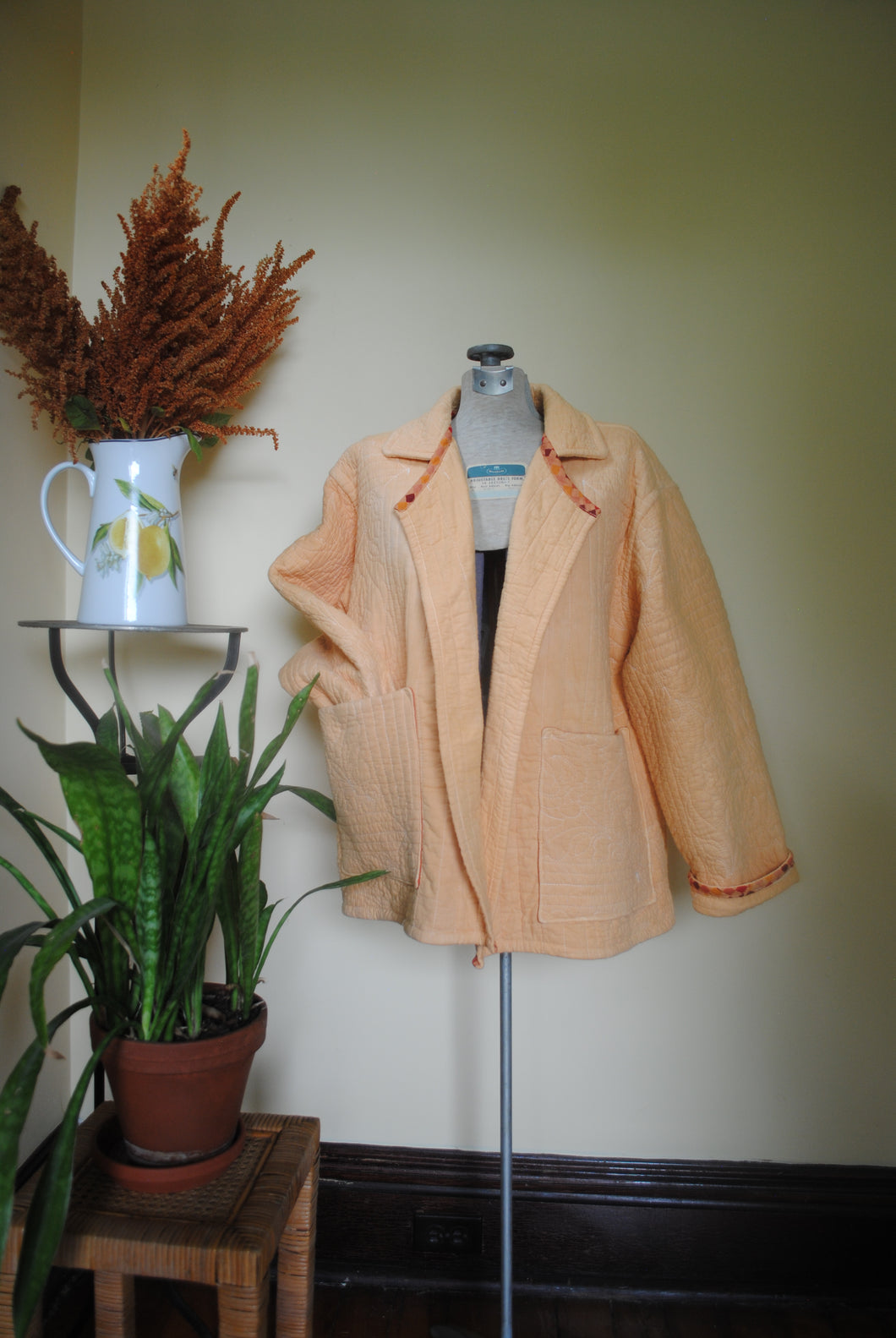 Quilt Coat *Goldenrod*